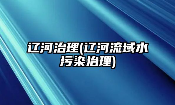遼河治理(遼河流域水污染治理)